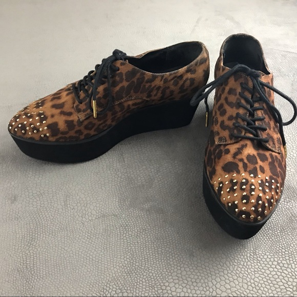 river island animal print shoes